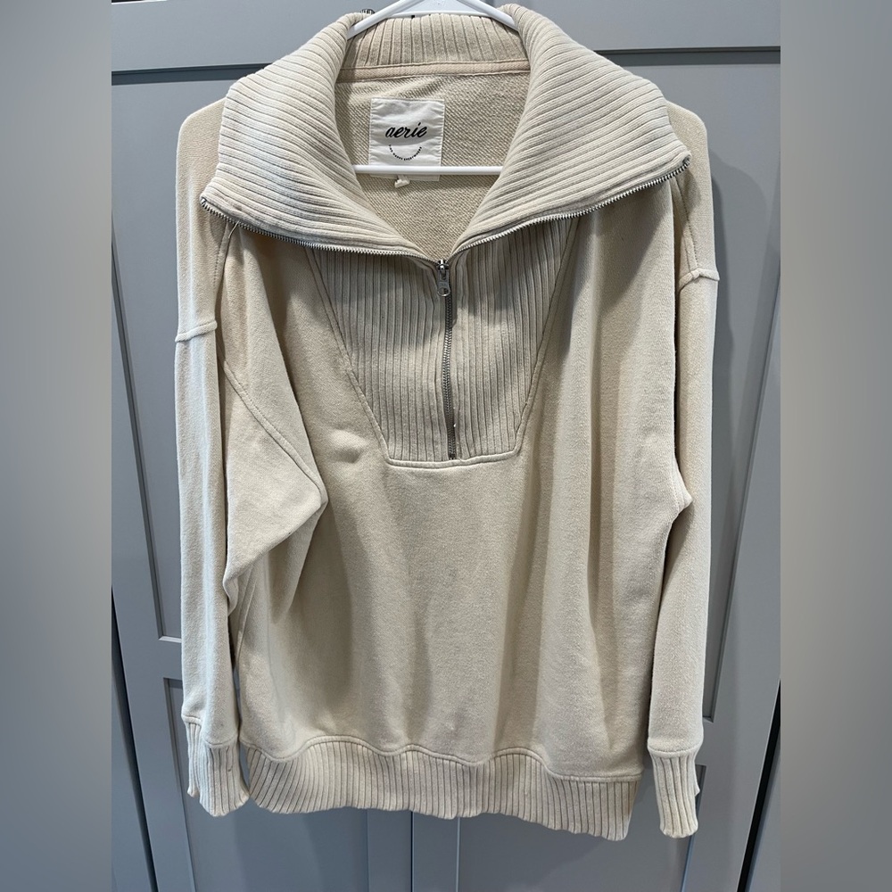 Aerie women’s down-to-earth 1/4 zip top